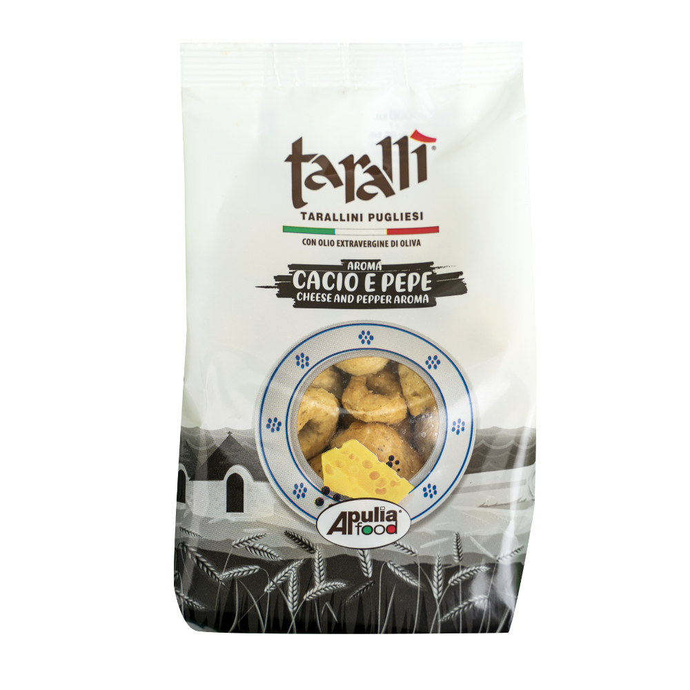 Covrigei cu branza si ardei, 250 g, Taralli