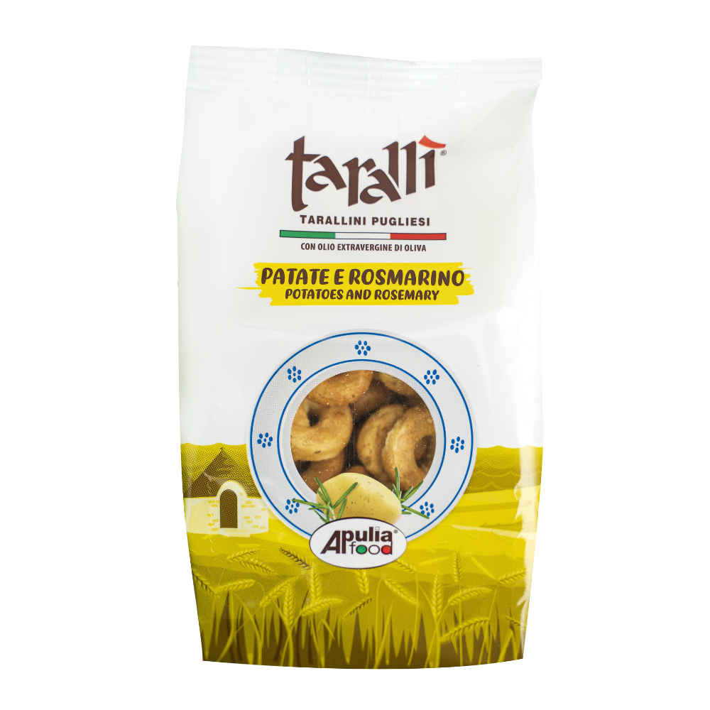 Covrigei cu cartofi si rozmarin, 250 g, Taralli