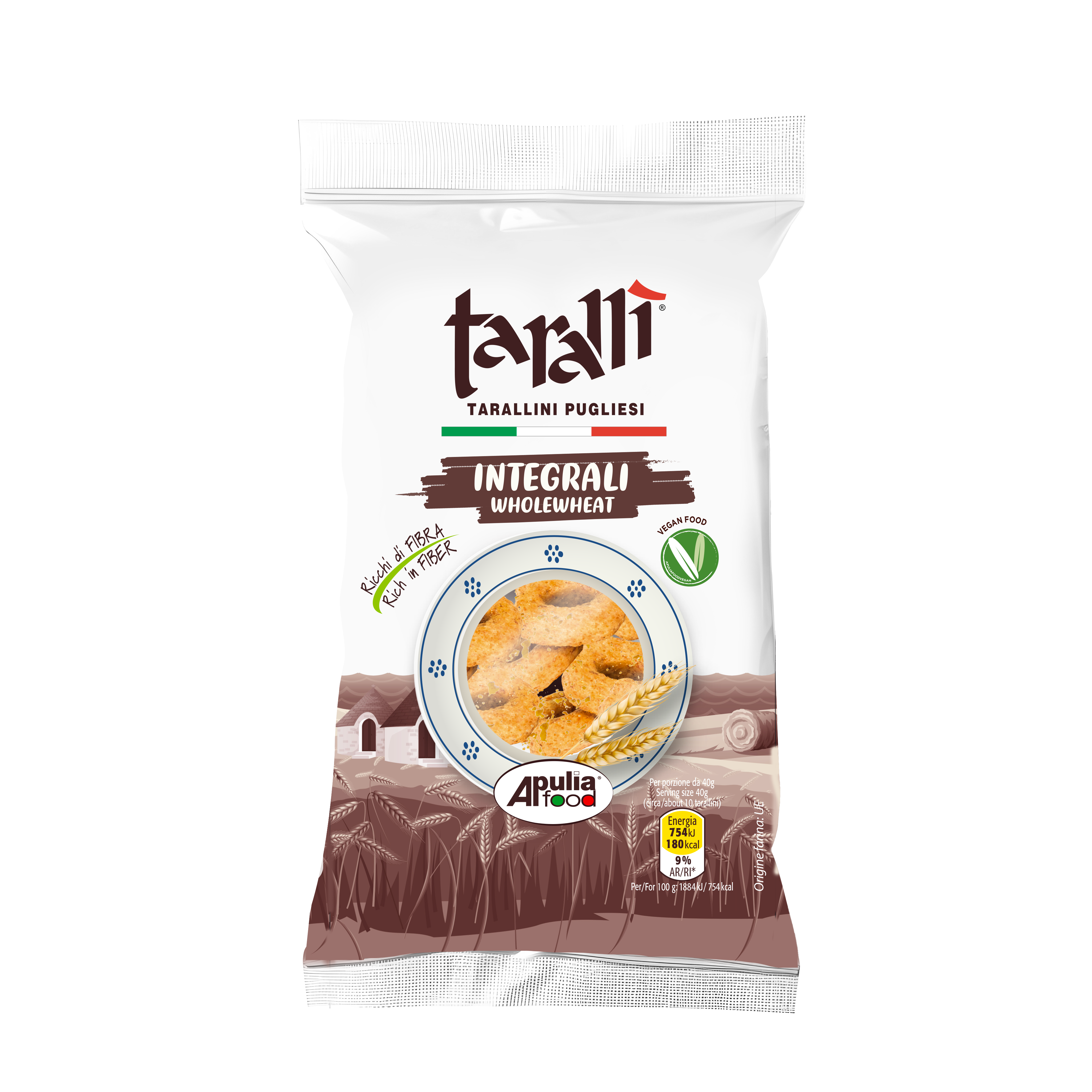 Covrigei cu grau integral, 100 g, Taralli