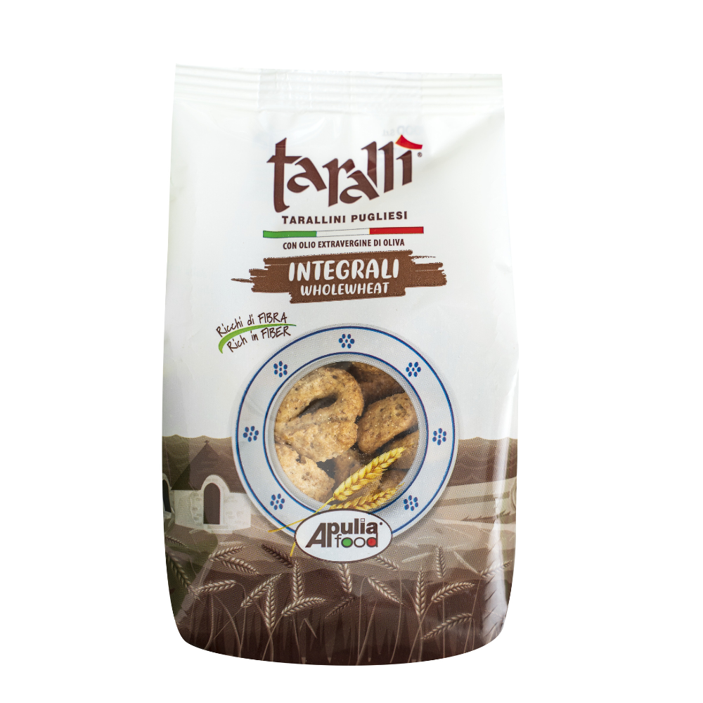 Covrigei cu grau integral, 250 g, Taralli