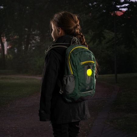 Breloc luminos cu Led de siguranta pentru rucsac, Light & Go, 1 bucata, Reer 729588