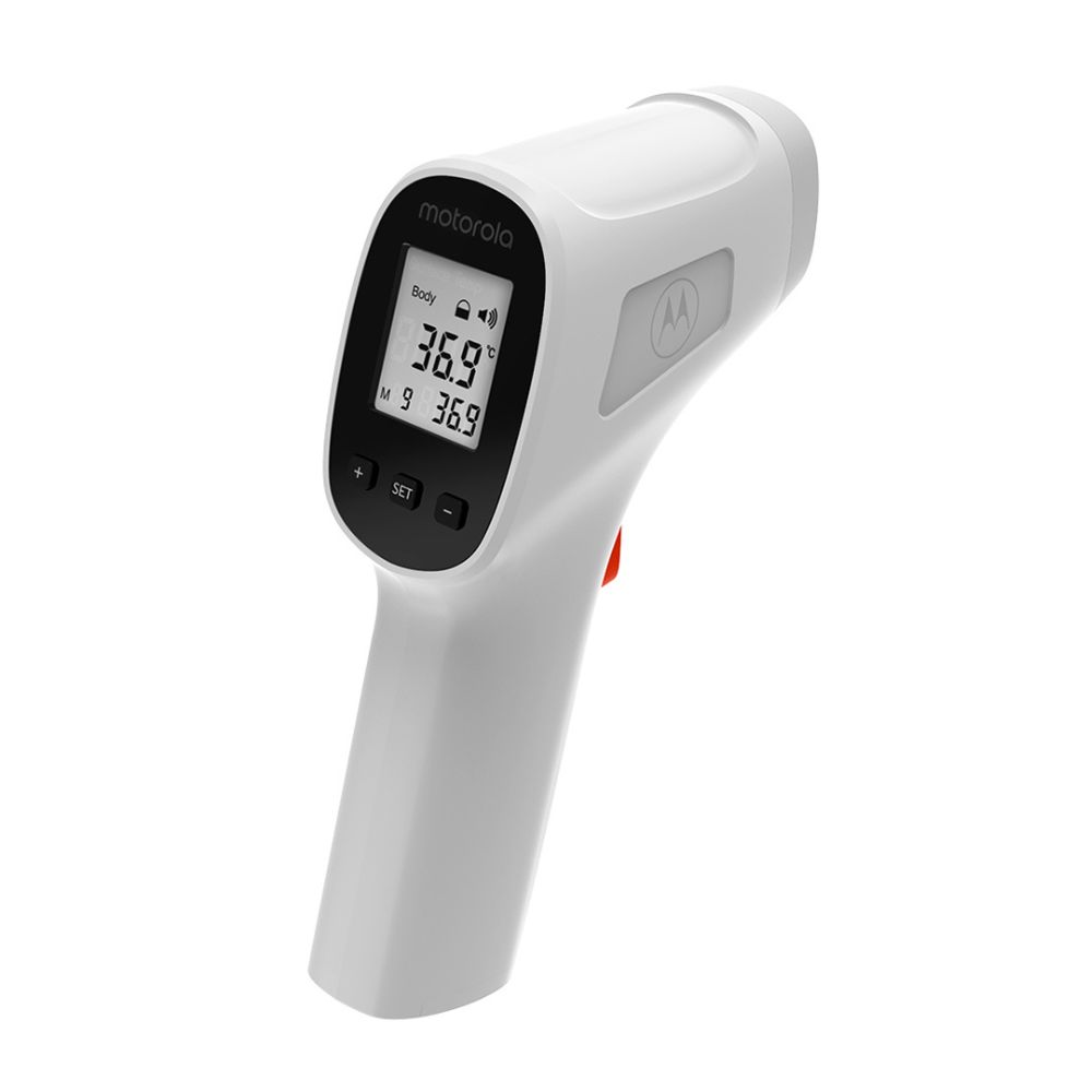 Termometru fara contact, White, TE-93, Motorola