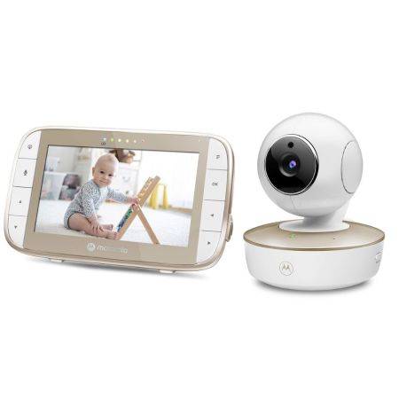 Dispozitiv de monitorizare video pentru bebelusi, White, VM50G, Motorola 729689