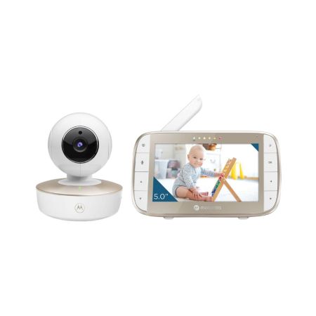 Dispozitiv de monitorizare video pentru bebelusi, White, VM50G, Motorola