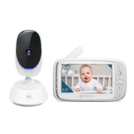 Dispozitiv de monitorizare video pentru bebelusi, White, VM75, Motorola