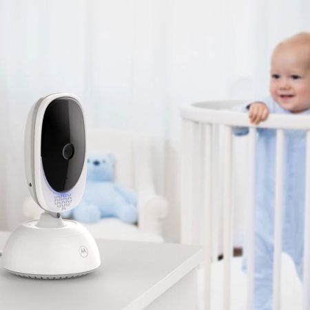 Dispozitiv de monitorizare video pentru bebelusi, White, VM75, Motorola 729700