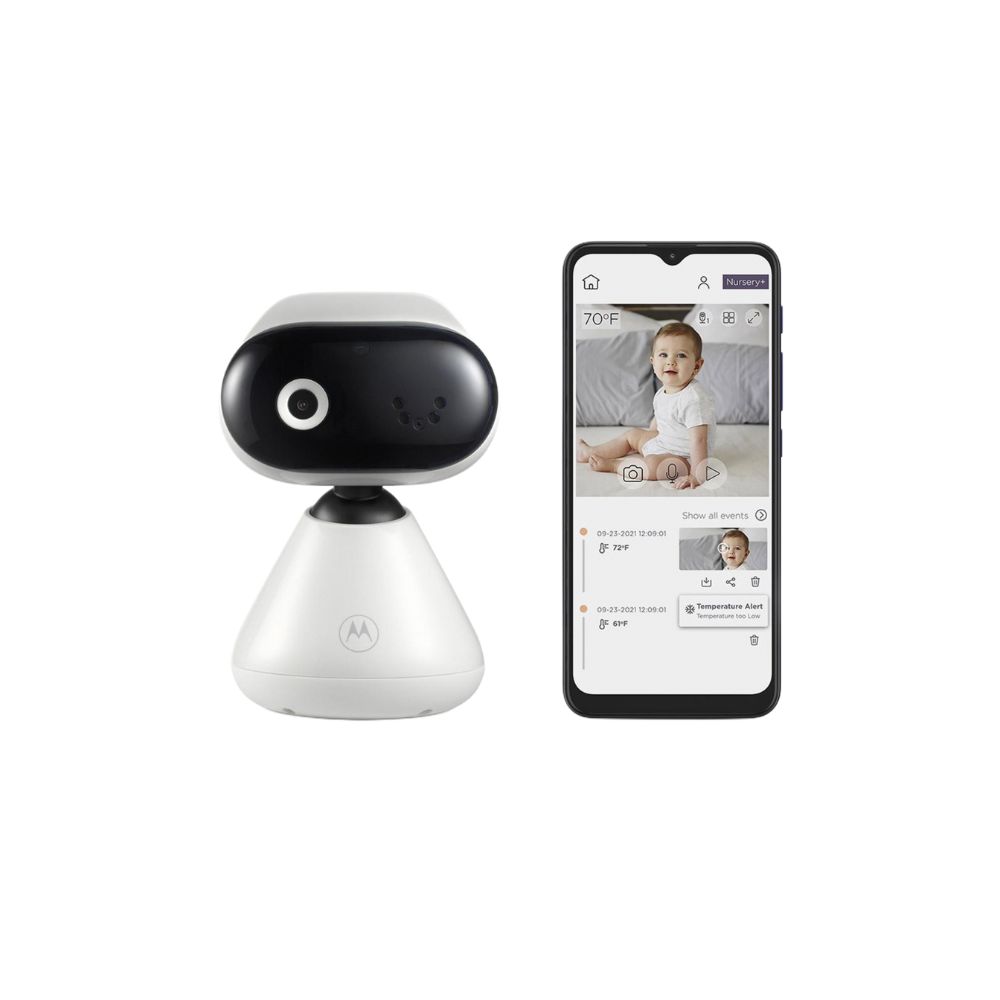 Dispozitiv de monitorizare video pentru bebelusi, White, PIP1000 CONNECT, Motorola