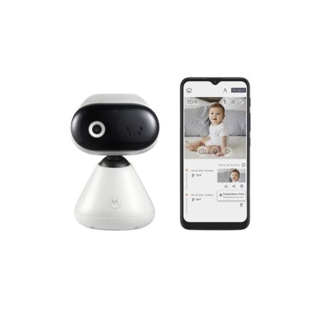 Dispozitiv de monitorizare video pentru bebelusi, White, PIP1000 CONNECT, Motorola