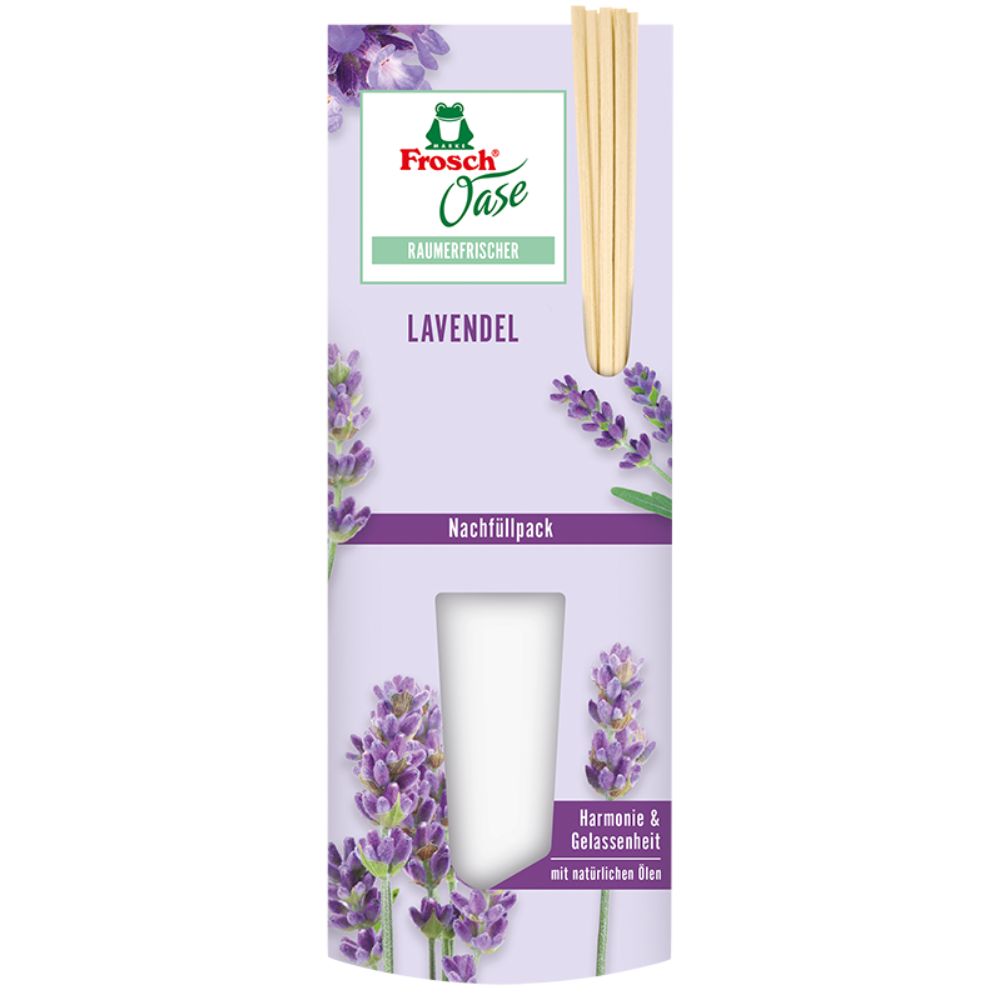 Odorizant de camera cu parfum de lavanda Refill, 90 ml, Frosch