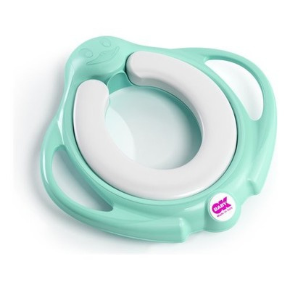 Reductor pentru wc Pinguo Soft, Turcoaz, Ok Baby