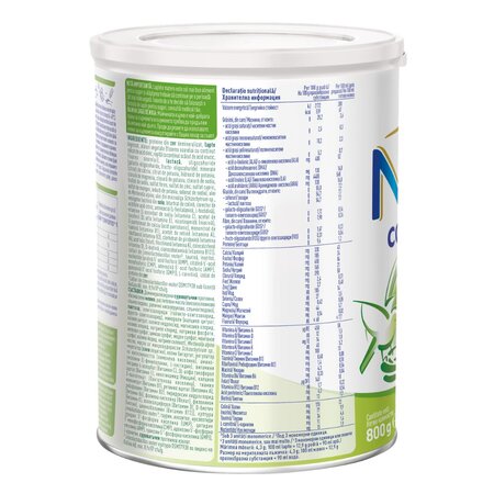 Formula lapte de inceput pentru sugari Nan 1 Comfortis, +0 luni, 800 g, Nestle 776844