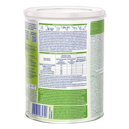 Formula lapte de inceput pentru sugari Nan 1 Comfortis, +0 luni, 800 g, Nestle 776845