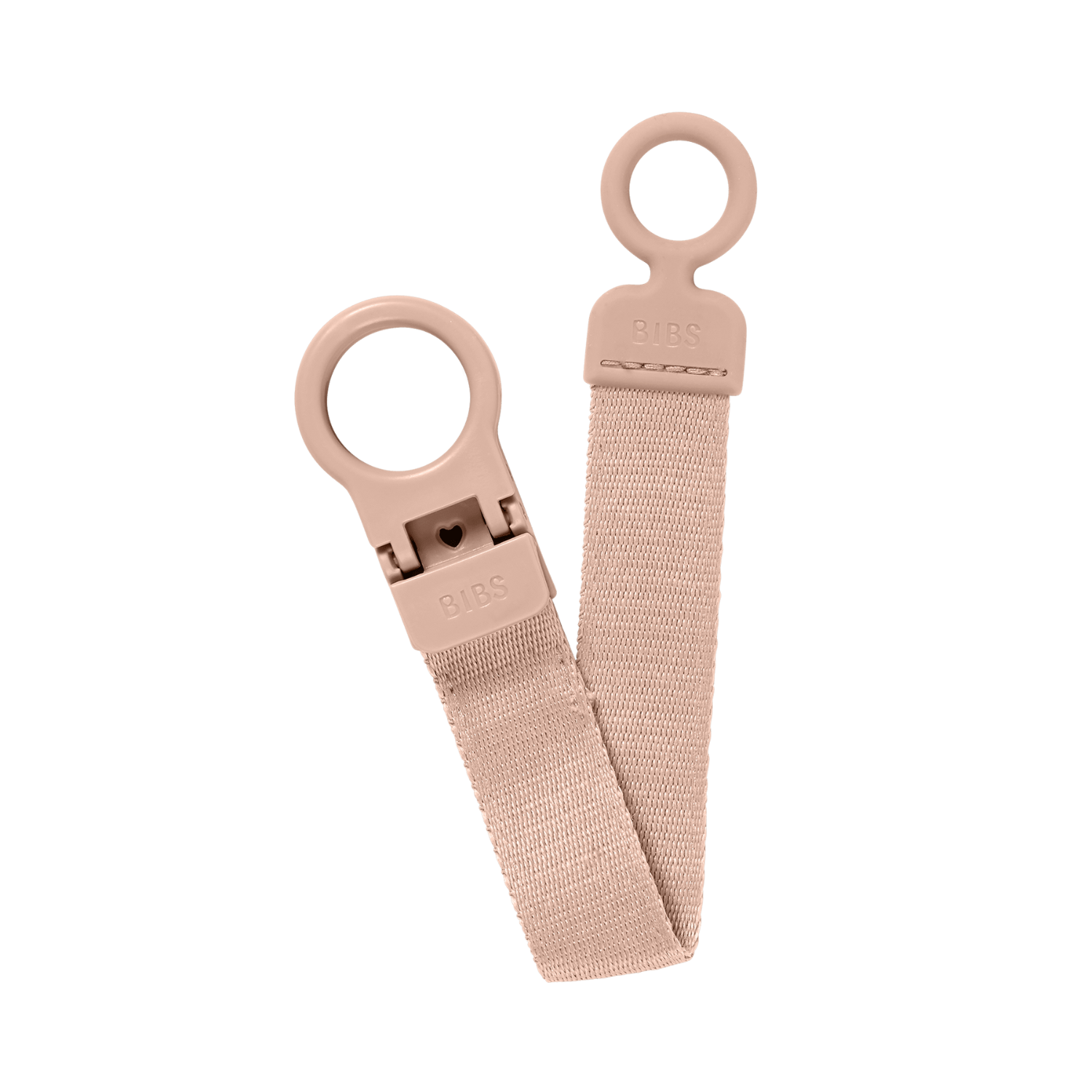 Lantisor pentru suzeta Clip Loop, Blush, Bibs