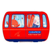 Set de calatorie pentru copii, Red, Curaprox