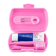 Set de calatorie pentru copii, Pink, Curaprox 729887