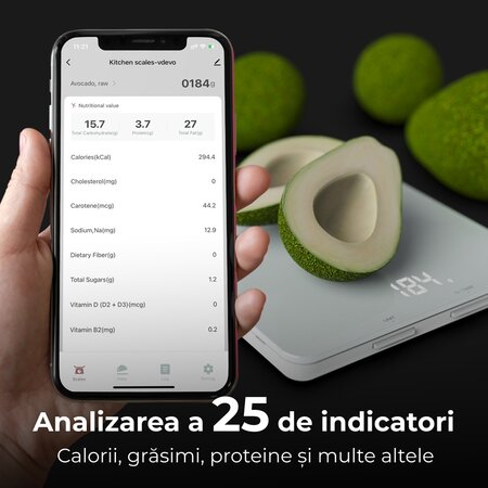 Cantar de bucatarie alb, AKS0001S, Aeno 729940