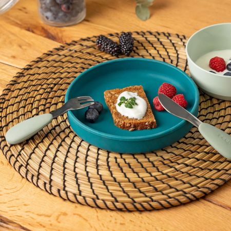 Set 3 tacamuri din otel inoxidabil, + 36 luni, Reer 729988