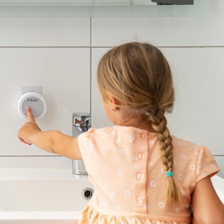 Cronometru 2 in 1 pentru spalarea mainilor si periajul dintilor, + 24 luni, 1 bucata, Reer 730020