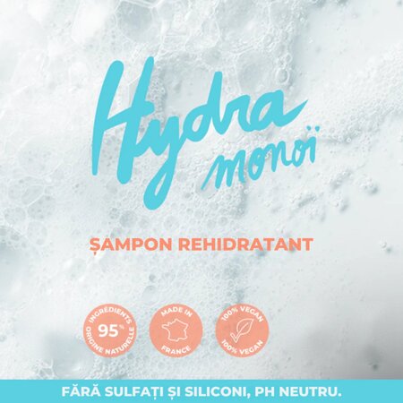 Sampon hidratant pentru par uscat si deteriorat, Monoi, 250 ml, Energie Fruit 819475