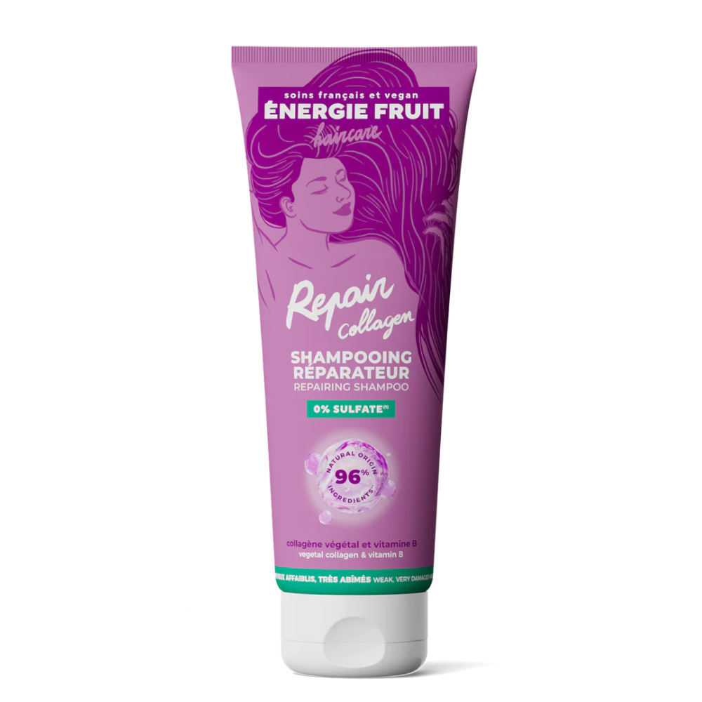 Sampon reparator pentru par foarte deteriorat, Repair Collagen, 250 ml, Energie Fruit