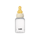 Set complet Biberon Anticolici 150 ml cu Tetina din latex flux lent, Ivory, Bibs 730099
