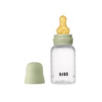 Set complet Biberon Anticolici 150 ml cu Tetina din latex flux lent, Sage, Bibs