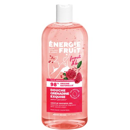 Gel de dus revitalizant, Grenadine, 500 ml, Energie Fruit