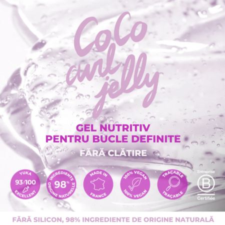 Gel fara clatire pentru bucle definite, Coco Curl, 200 ml, Energie Fruit 730127