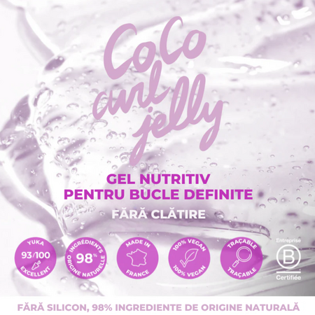 Gel fara clatire pentru bucle definite, Coco Curl, 200 ml, Energie Fruit 730127