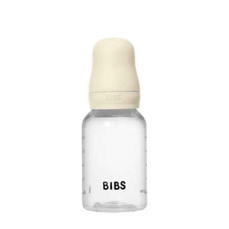 Set complet Biberon Anticolici 150 ml cu Tetina din silicon flux lent, Ivory, Bibs 730123