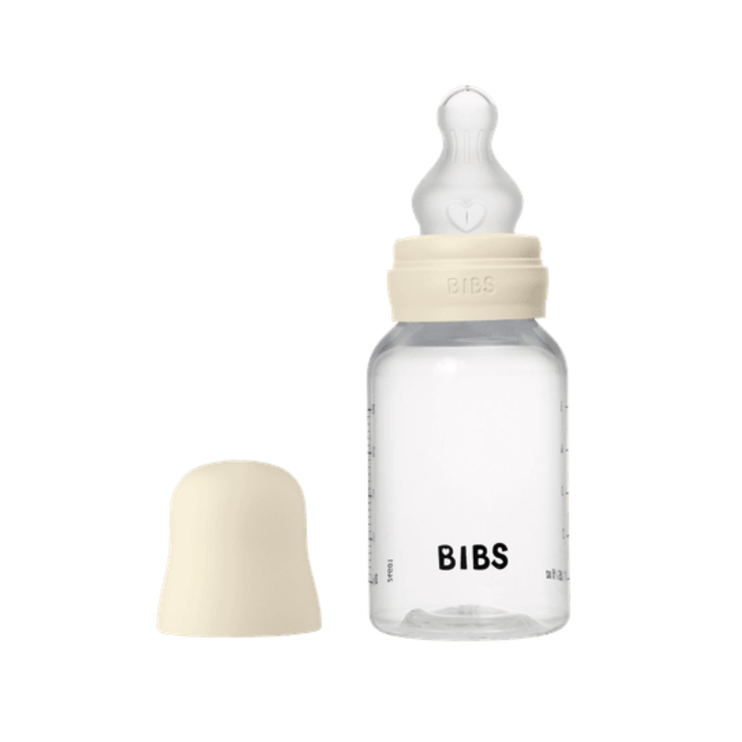 Set complet Biberon Anticolici 150 ml cu Tetina din silicon flux lent, Ivory, Bibs