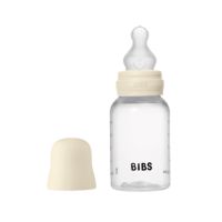 Set complet Biberon Anticolici 150 ml cu Tetina din silicon flux lent, Ivory, Bibs