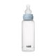 Set complet Biberon Anticolici 270 ml cu Tetina din silicon flux mediu, Baby Blue, Bibs 730138