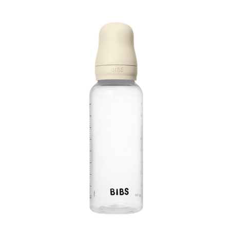 Set complet Biberon Anticolici 270 ml cu Tetina din silicon flux mediu, Ivory, Bibs 730143