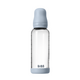 Set complet Biberon anticolici din sticla 240 ml cu Tetina din latex flux mediu, Baby Blue, Bibs 730168