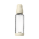 Set complet Biberon anticolici din sticla 240 ml cu Tetina din latex flux mediu, Ivory, Bibs 730174