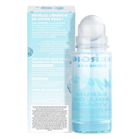 Serum roll-on hidratant cu Acid hialuronic Energiqa, 30 ml, Energie Fruit 775350