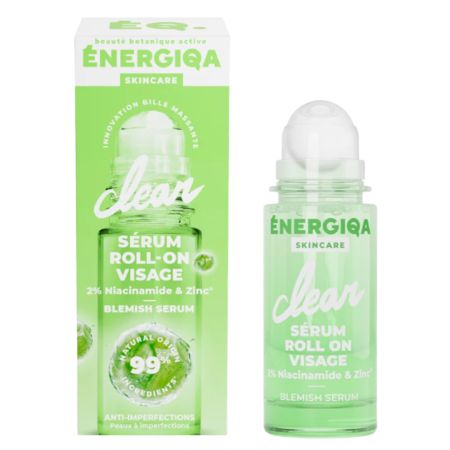 Serum roll-on cu Niacinamide pentru tenul cu imperfectiuni Energiqa, 30 ml, Energie Fruit