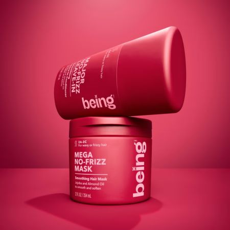 Masca pentru par ondulat sau rebel, Mega No Frizz, 354 ml, Being 730180