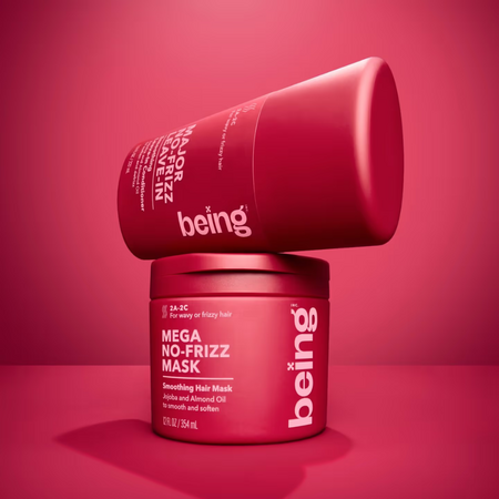 Masca pentru par ondulat sau rebel, Mega No Frizz, 354 ml, Being 730180