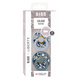 Set 2 suzete din latex Colour cu tetina rotunda Bibs x Liberty, Dusty Blue Mix, Bobo, 0 luni+, Bibs 730195