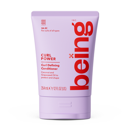 Balsam par pentru definire bucle cu Ulei de cocos, Curl Power, 354 ml, Being