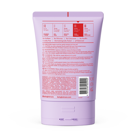Balsam par pentru definire bucle cu Ulei de cocos, Curl Power, 354 ml, Being 730190