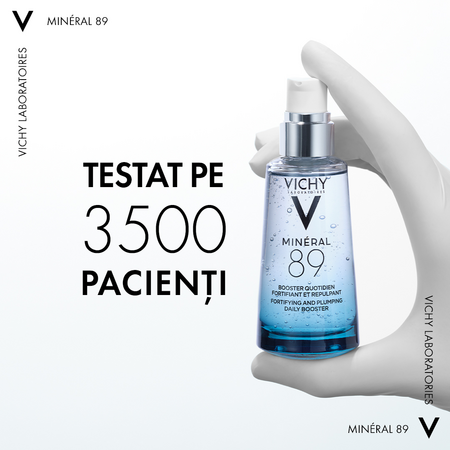 Gel Booster zilnic cu efect de hidratare, fortifiere si reumplere cu acid hialuronic Mineral89, 50 ml, Vichy 559298