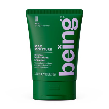 Sampon hidratare intensa pentru par uscat sau foarte cret, Max Moisture, 354 ml, Being