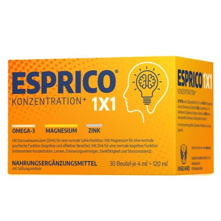 Esprico suspensie, 30 plicuri x 4 ml, Engelhard Arzneimittel