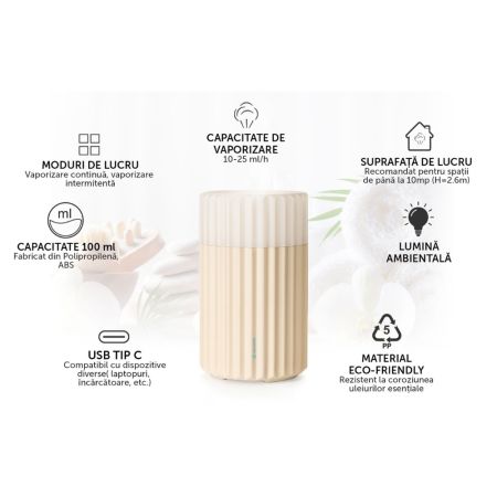 Difuzor de arome, A10 Glow, AlecoAir 730280