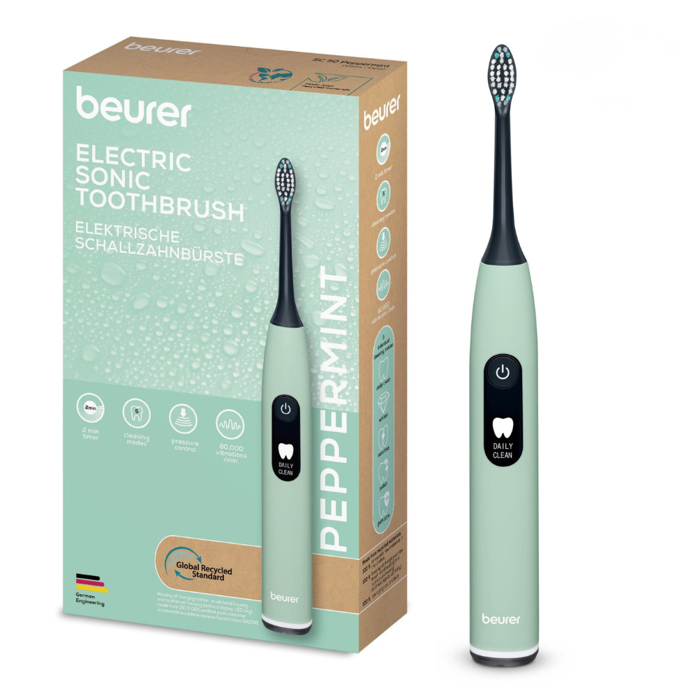 Periuta de dinti electrica sonica, Peppermint, SC 50, Beurer