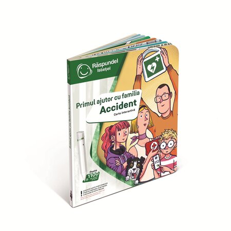 Carte interactiva Primul Ajutor, 3 ani+, Raspundel Istetel 730320