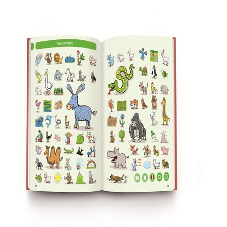 Carte interactiva Dictionar German - Roman, 3 ani+, Raspundel Istetel 730335